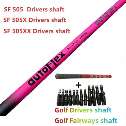 高尔夫球杆身autoFlex SF505/SF505X/SF505XX木杆身组装握把套管