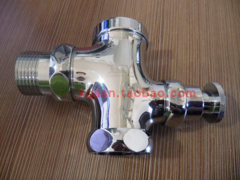 全铜入墙大便按钮冲洗阀重型加厚蹲便器蹲坑手按式厕所开关延时阀