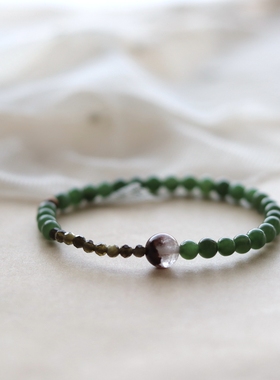 慢时光都该被珍藏-碧玉手串