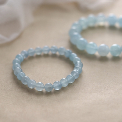 比昨天更好-海蓝宝手串考研上岸