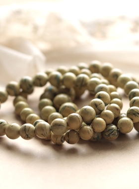 沉淀的蜜意-更好的云母质玉手串