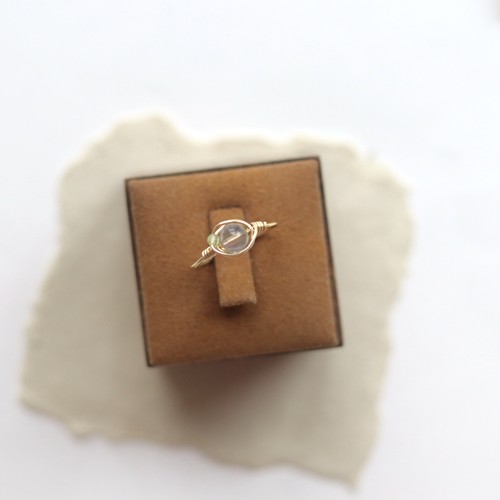 你当像鸟飞往你的山-拉长石戒指