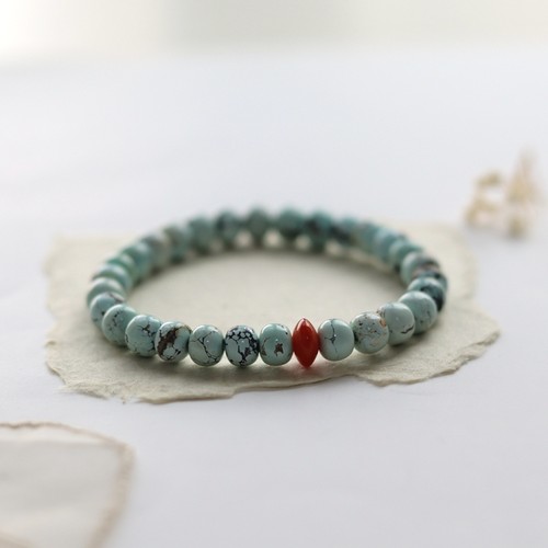 待放-收藏ji天然绿松石手串