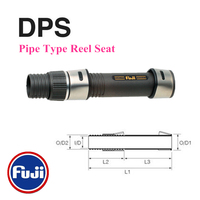 日本进口富士FUJI鱼竿卷线器座轮座钓竿DIY用渔轮座