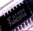 逻辑芯片 TC74HC20AF 74HC20A SOP-14中体 全新进口原装