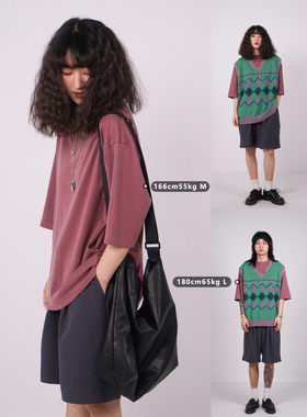 物理少年「海岛往事」一定有你喜欢的颜色夏季基础宽松短袖T恤