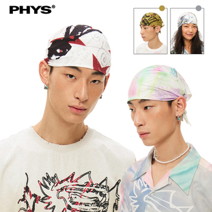 物理少年「异托邦」外星人系列多用途精致朋克柔软方巾头巾