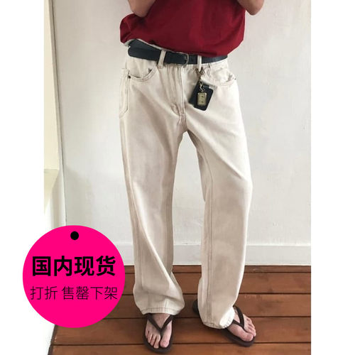 【特价现货】韩国东大门男装个性潮流机能风复古百搭休闲裤PT4485
