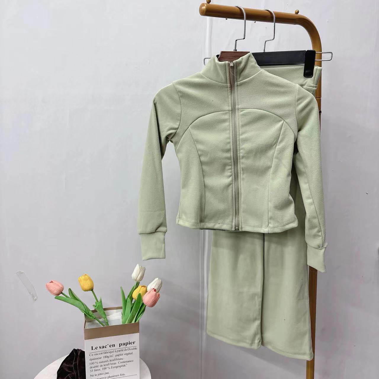 恋舞德绒练功服舞蹈服中国舞服装