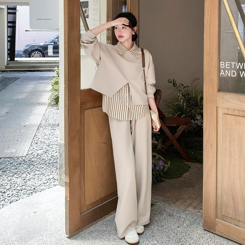 数据好大货三件套卫衣套装2D073-66123-P175-K258,女装套装/套裙,2D073