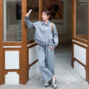 新款 大货 卫衣套装2D073-3002-P165-K268图片
