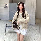 现货皮衣2D073-66118-P155-K218，女装皮衣，2D073