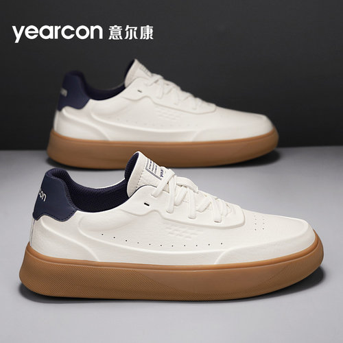 意尔康新款德训鞋超火爆款小白鞋