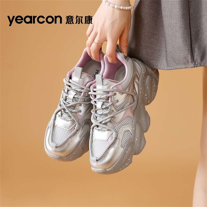 意尔康女鞋旗舰店潮流百搭老爹鞋