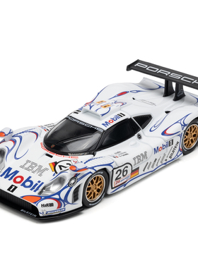 现货TH 1:64保时捷911Gt1LM赛车模型收藏玩具摆件赛道版