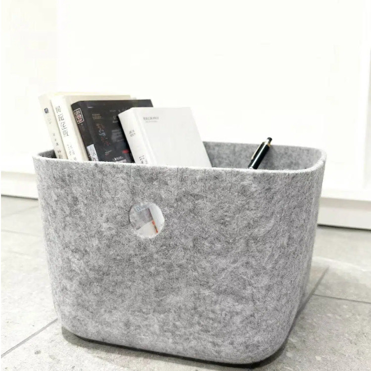 内衣玩具杂物收纳毛毡筐
