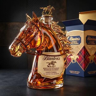 Blanton's Premium Horse Head Whiskey Bottle马头威士忌瓶酒瓶