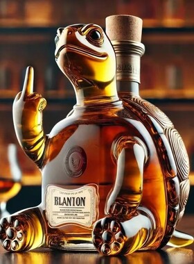 亚马逊爆款 Jeep Whiskey Bottle 乌龟造型威士忌酒瓶摆件