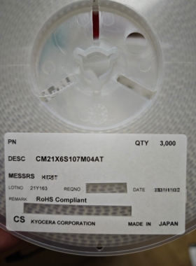 CM21X6S107M04AT GRM21BC80G107ME15L 0805  100UF  4V X6S  正品