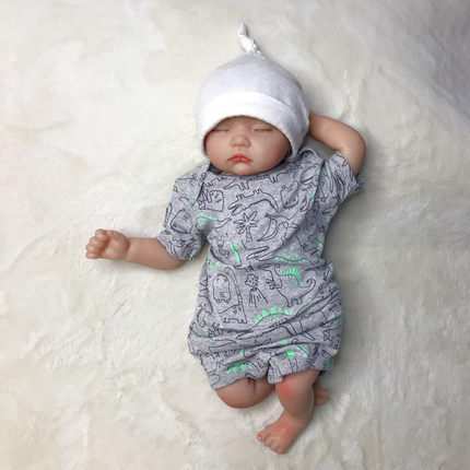 断码现货美国carters夏季婴儿短袖小恐龙连体衣男宝包屁衣纯棉