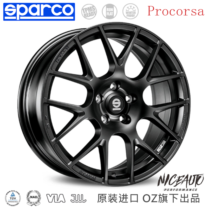 SPARCO Procorsa意大利OZ旗下17/18寸轻量化汽车改装轮毂A3/MINI