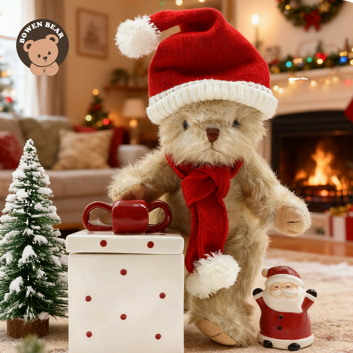 圣诞礼物小熊玩偶情侣关节熊毛绒玩具泰迪熊公仔婚庆压床娃娃摆件