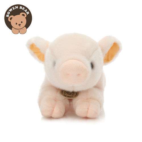 可爱趴款粉猪毛绒玩具猪猪玩偶