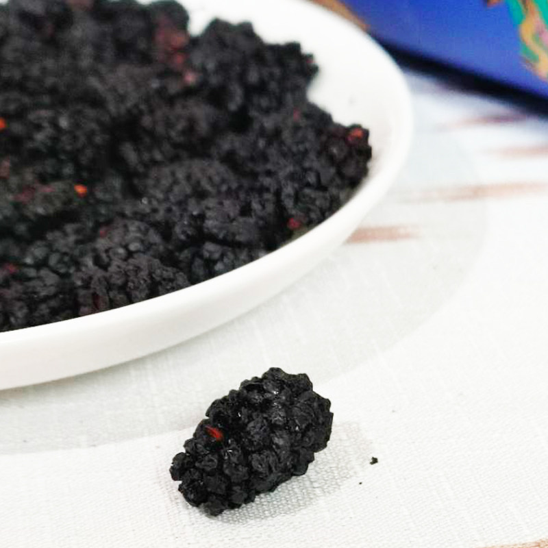 桑葚干新疆桑甚桑椹脆80g*2罐黑桑葚非特级新鲜休闲零食新货送礼