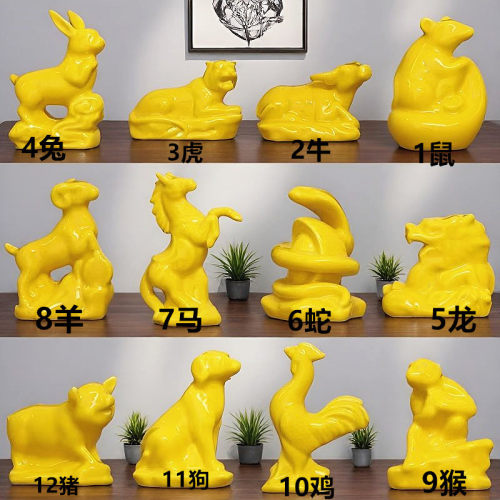 12十二生肖化解家居客厅装饰工艺