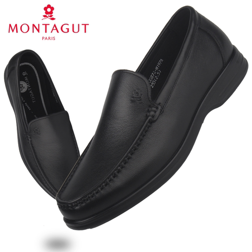 梦特娇男鞋春秋商务休闲