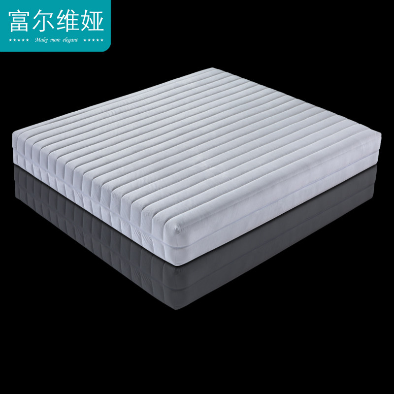进口绒布床垫席梦思双人护脊健康深睡眠乳胶床垫超大床垫可定制属于什么档次？