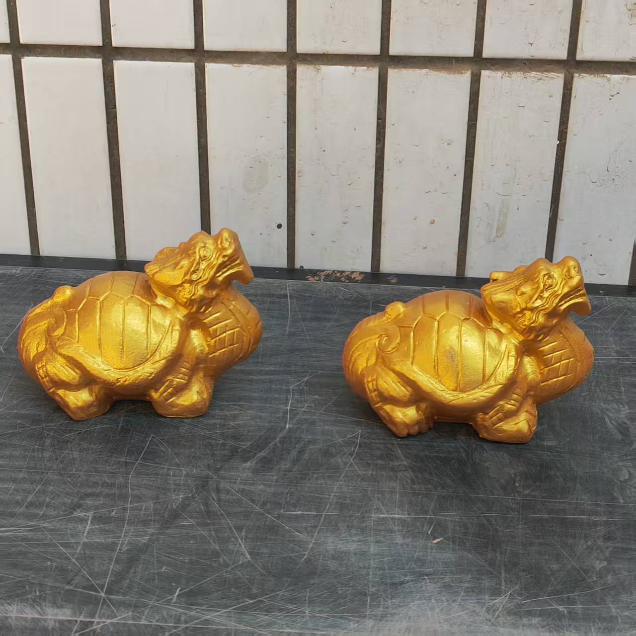 寿龟龙龟八卦龙龟八卦龙头龟阴阳风水阳宅吉祥赑屃殡葬陶俑皇土