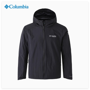 2025春夏新款 哥伦比亚户外男防泼水轻薄可打包防晒皮肤衣WE9484