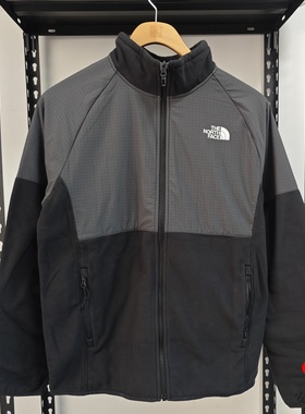 2025秋冬TheNorthFace北面男Glacier立领可做内胆保暖抓绒衣|8FHY