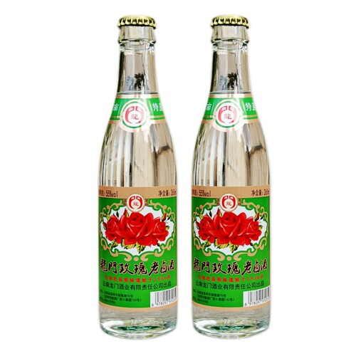 云南龙门玫瑰老卤酒360ml*2瓶装