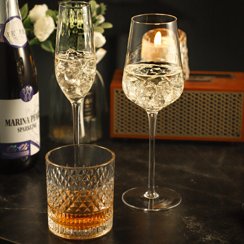 氛围感高酒杯结婚进宅送礼甜酒杯