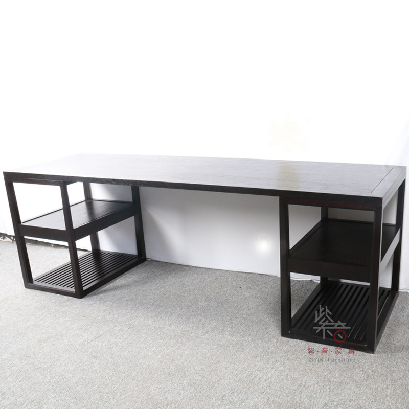 新中式曲美万物书柜椅电脑柜多用鸡翅木家具红木家居定制厂家直销