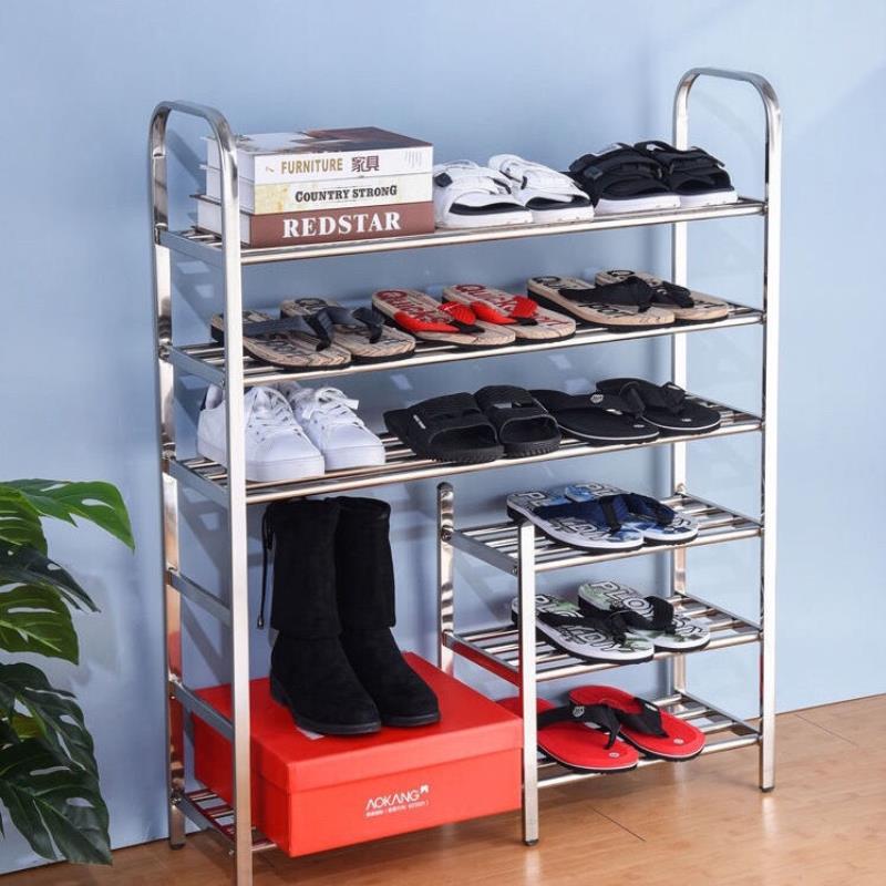 【生锈包退】不锈钢鞋架加厚加粗多层简易学生宿舍家用经济型鞋柜