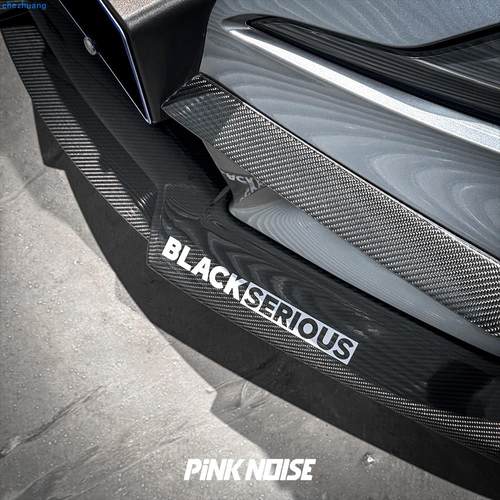pinkose原创车贴blacru英