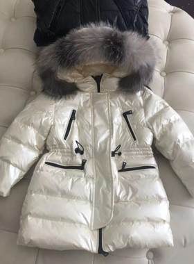 欧美童装羽绒服出口防风雪