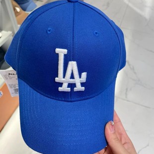 韩国正品MLB帽子NY大标LA刺绣棒球休闲情侣男女硬顶鸭舌帽3ACP08