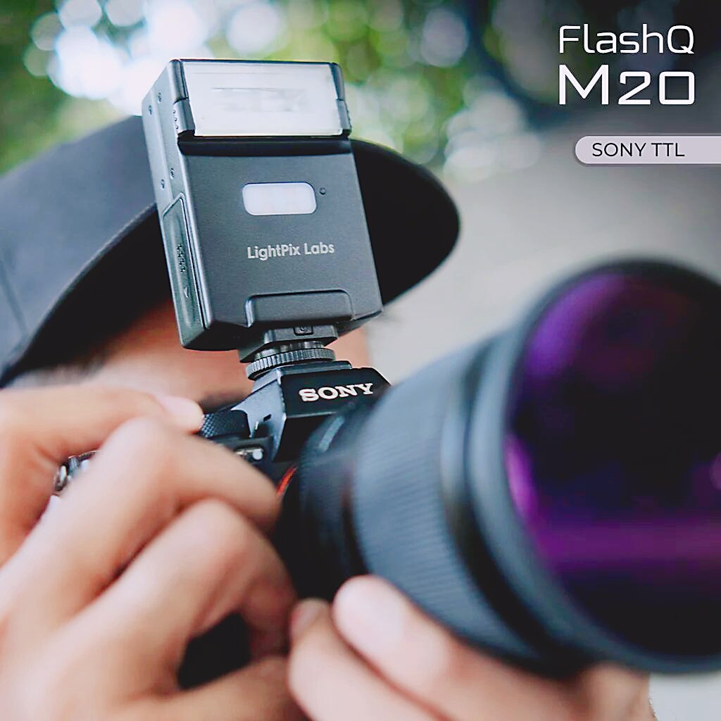 LightPix新款FlashQ人气M20无线TTL闪光灯补光灯