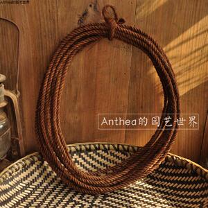 手工DIY绳子棕绳非麻绳复古风格装饰中式绳子装饰环保天然棕绳子