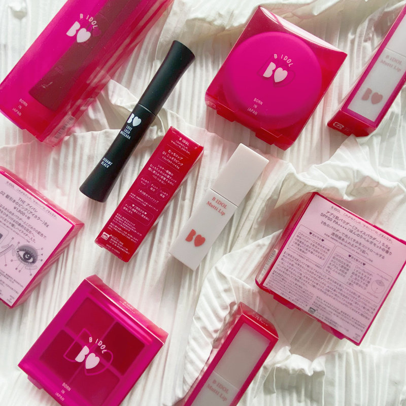 清仓日本本土 BIDOL 吉田朱里  阿卡林 四色眼影 睫毛膏 唇釉,彩妆/香水/美妆工具,眼影,淘宝优惠券,粉丝福利购,淘宝优惠卷