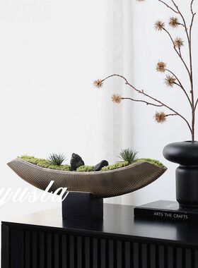 电视柜中法式复古摆件摆件树脂