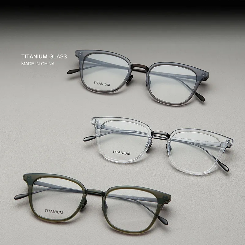 「903T」纯钛日式复古小框近视眼镜框架新生费可男生丹阳