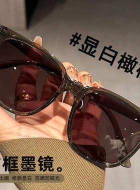 超轻大方框墨镜女近视可配度数配镜黑框眼镜遮阳防晒偏光太阳镜男
