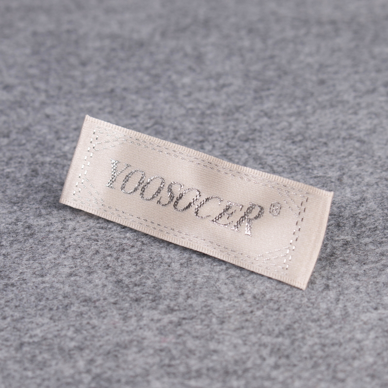 纯棉缎带水洗标织唛定制