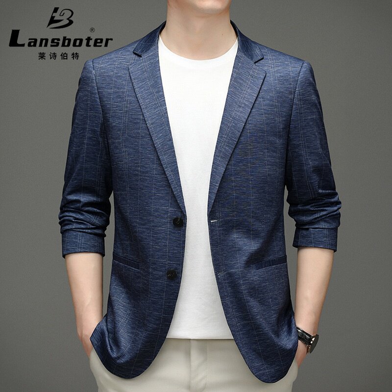 莱诗伯特西装春秋季男式休闲西服西服