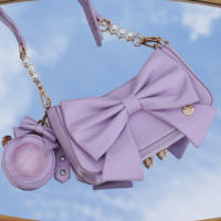 morning glory Original Angel Blessing Pain Bag Cute Bow Crossbody Shoulder Underarm Bag thumbnail 4